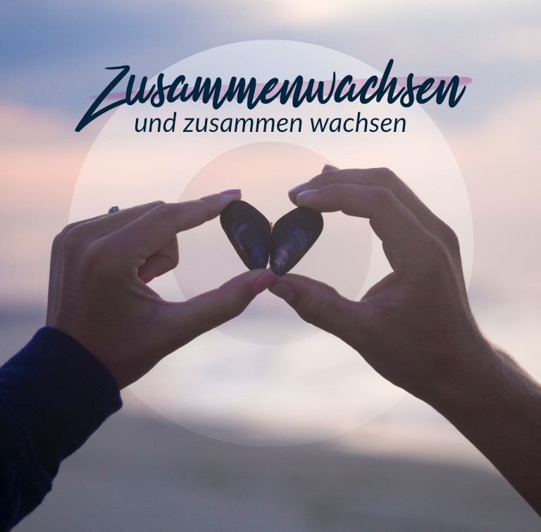 Zusammenwachsen und zusammen wachsen